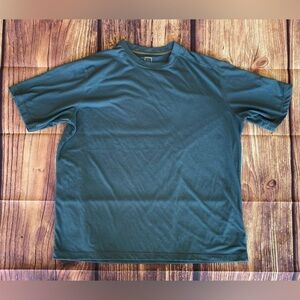 SOLD ✅ REI Men's Short Sleeve Crew Neck Solid Blue Pullover T-Shirt Size: XL